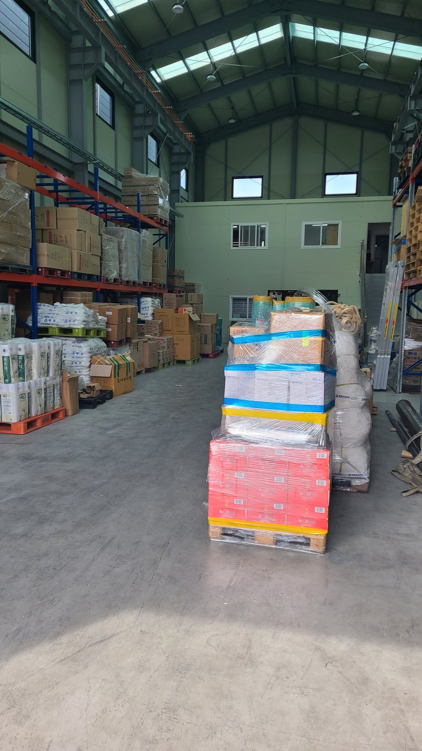 A broad range of marine stock on hand